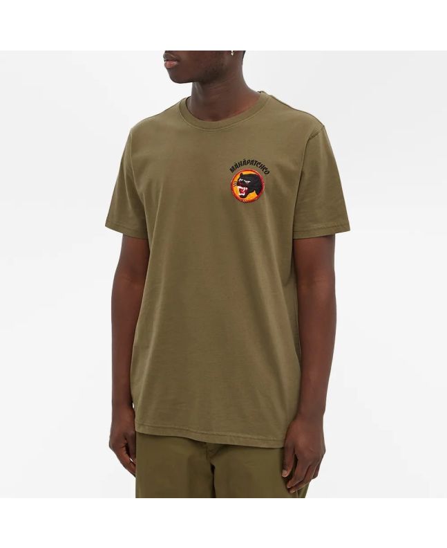Spezial Madrid Maharishi Vintage Panther Patch Tee Olive