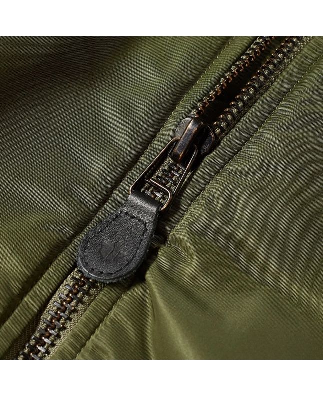 Spezial Madrid Maharishi Vintage Patch MA-1 Flight Jacket Olive