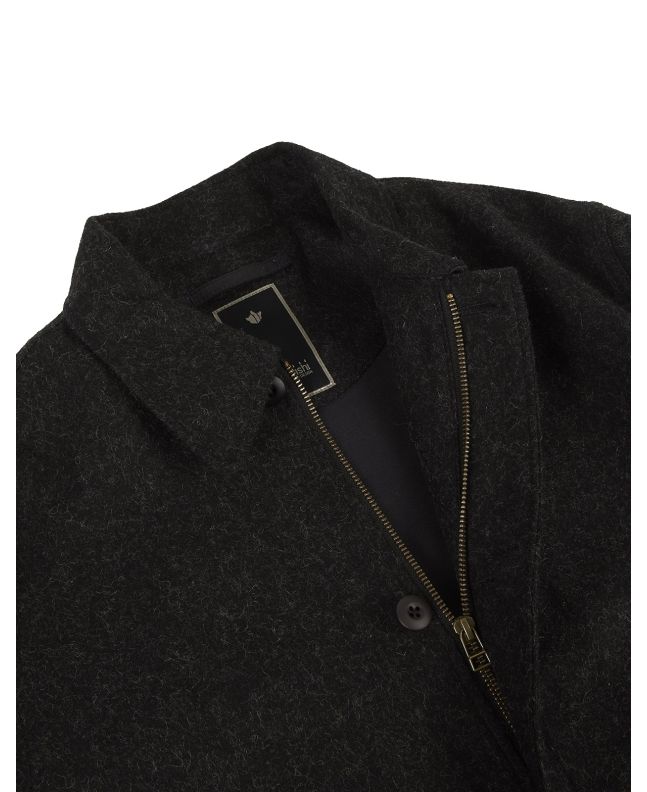 Spezial Madrid Maharishi X Moon Wool Flight Jacket Black
