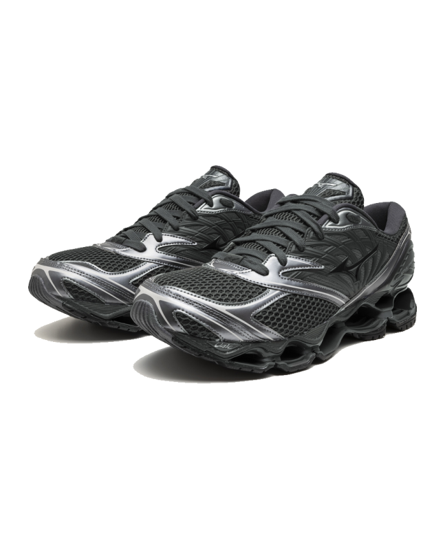 spezial madrid Mizuno Wave Prophecy LS Black Sand Black & Metallic Gray