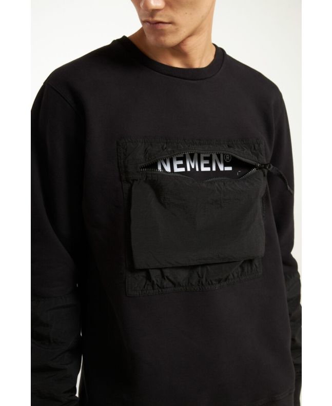 Spezial Madrid Nemen JYNX Chest Pocket Sweatshirt Ink Black