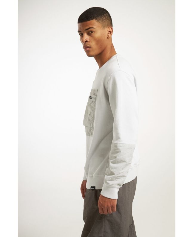 Spezial Madrid Nemen JYNX Chest Pocket Sweatshirt Ultra Light Grey