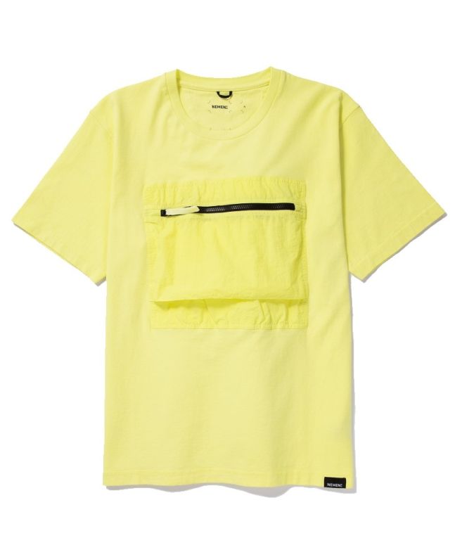 spezial madrid Nemen Kel Chest Pocket Tee Kevlar Yellow