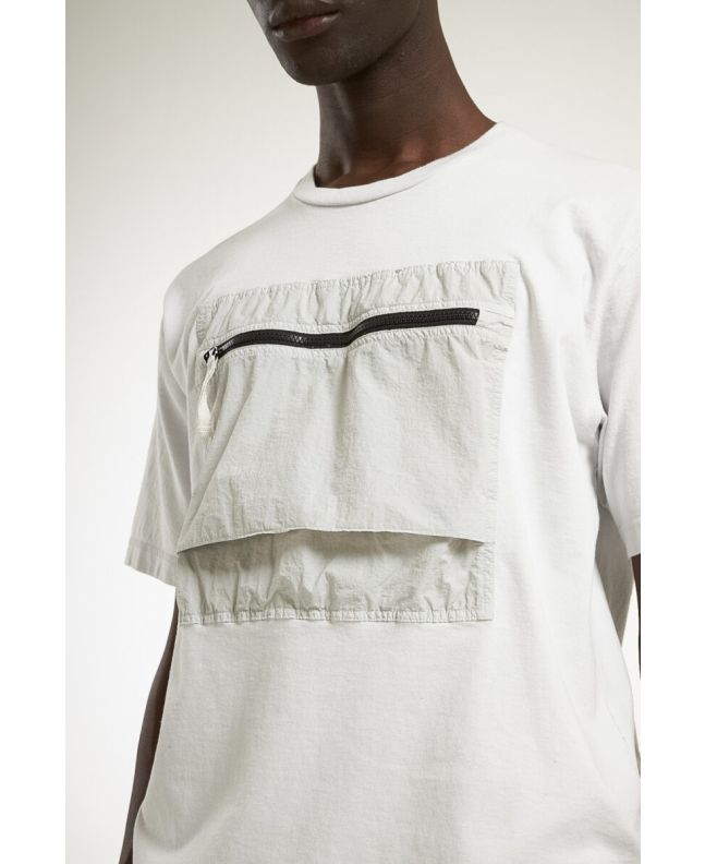 Spezial Madrid Nemen Kel Chest Pocket Tee Ultra Light Grey