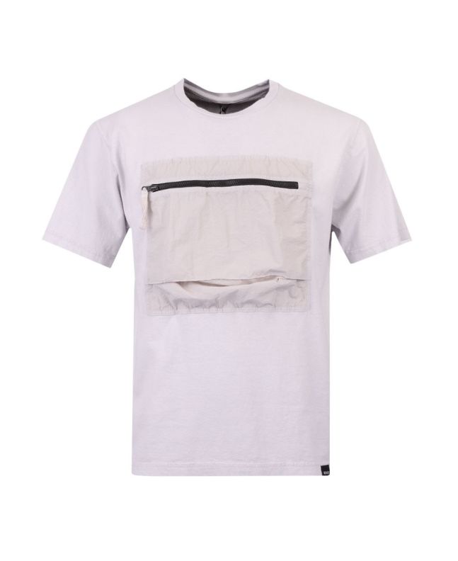 spezial madrid Nemen Kel Chest Pocket Tee Ultra Light Grey