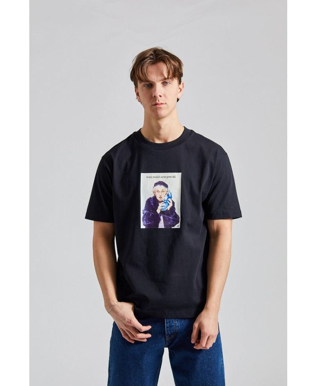 Spezial Madrid New Balance Athletics Never Age Tee Black
