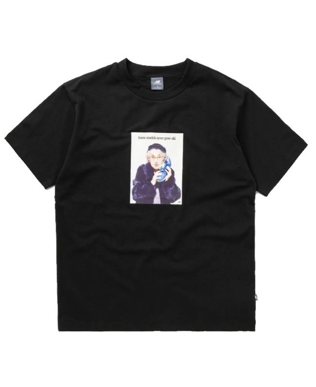 spezial madrid New Balance Athletics Never Age Tee Black