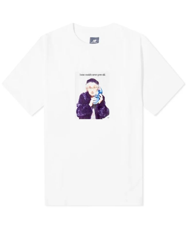 Spezial Madrid New Balance Athletics Never Age Tee White
