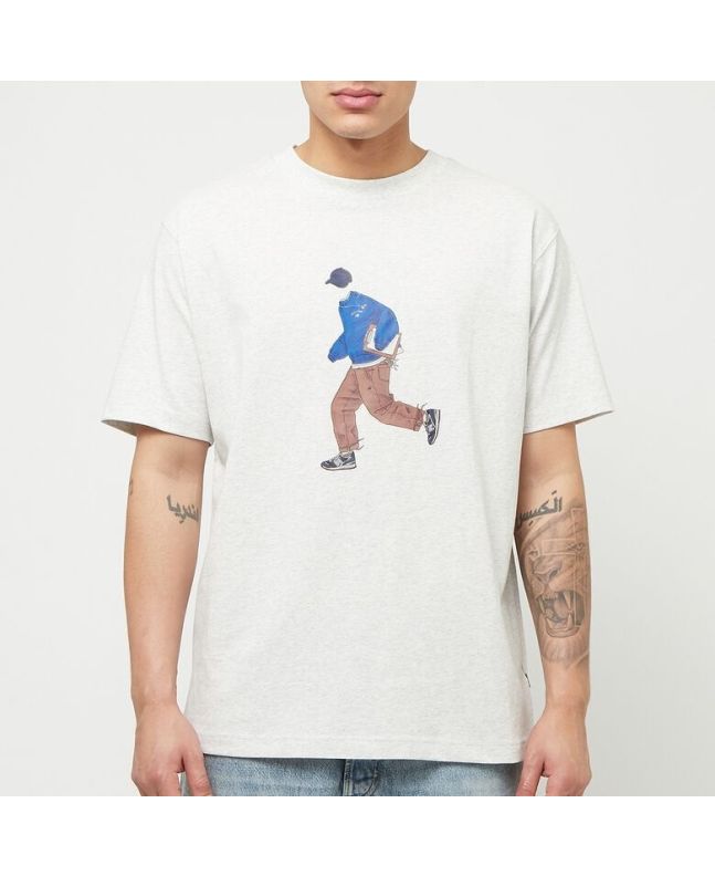Spezial Madrid New Balance Athletics Sport Style Tee Ash Heather