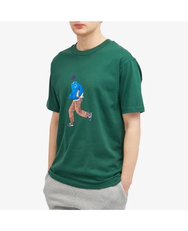 Spezial Madrid New Balance Athletics Sport Style Tee Ash Nightwatch Green