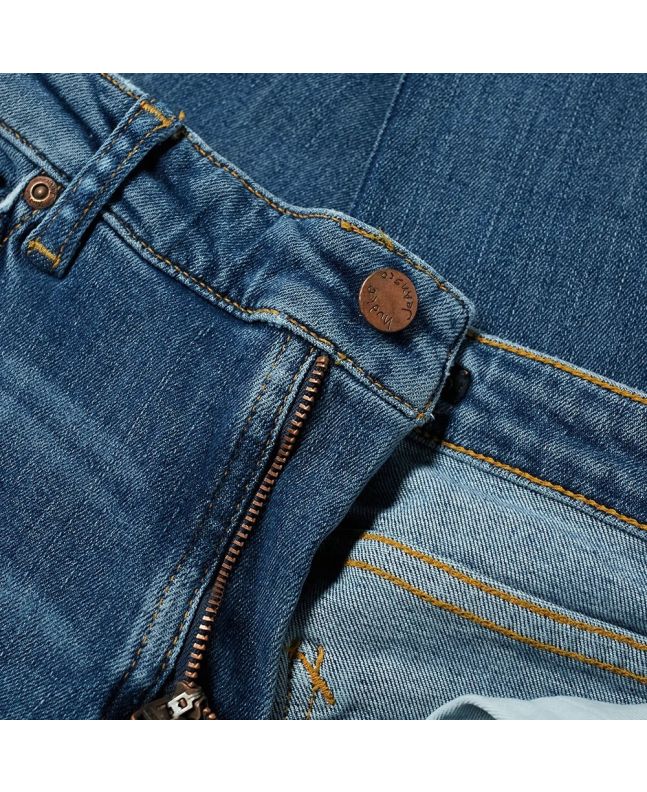 Spezial Madrid Nudie Jeans Skinny Lin Dark Blue Navy L32