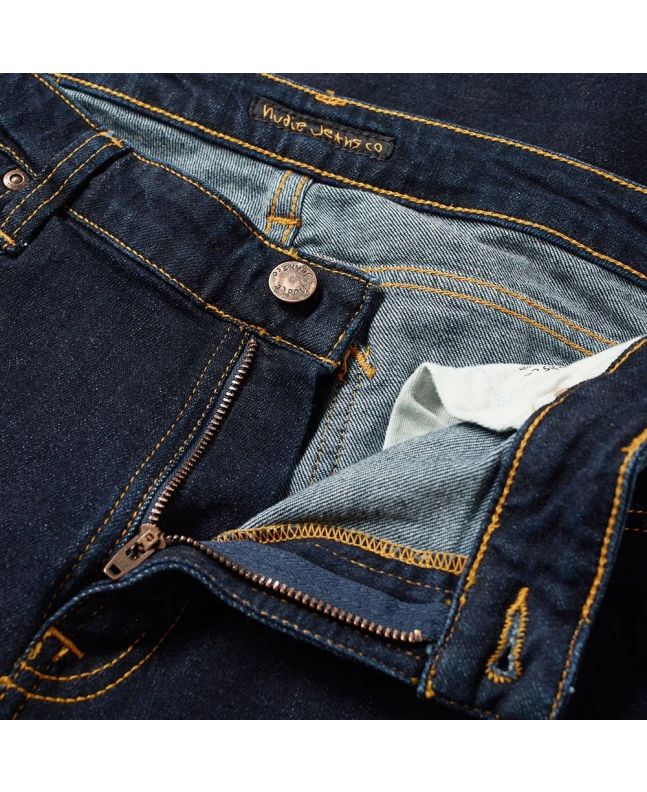 spezial madrid Nudie Jeans Skinny Lin Dry Deep Orange