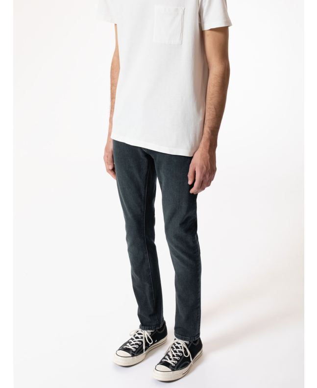 Spezial Madrid Nudie Jeans Tight Terry Blue Quartz L32