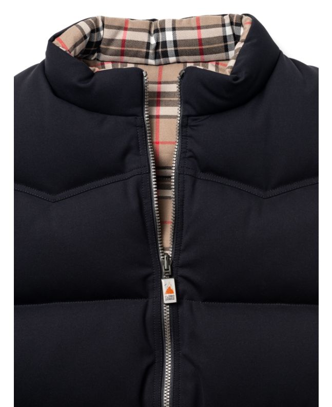 Spezial Madrid Pedro Gómez X Spezial Reversible Vest Beige Tartan