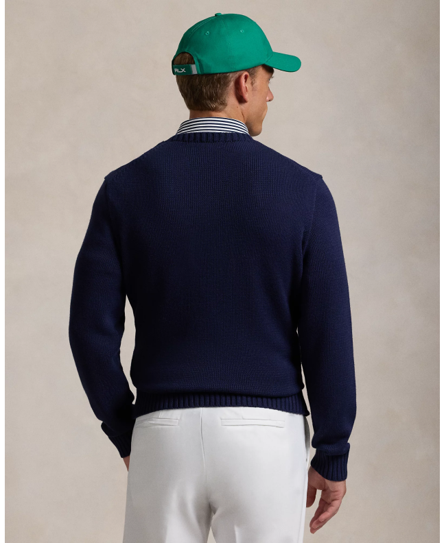 Spezial Madrid Polo Ralph Lauren Bear Performance Jumper RLX Refined Navy