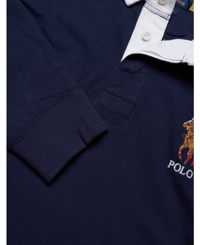 Spezial Madrid Polo Ralph Lauren Big Pony Bear Long Sleeve Navy
