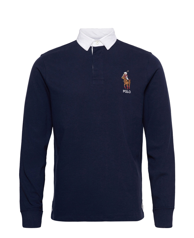 spezial madrid Polo Ralph Lauren Big Pony Bear Long Sleeve Navy