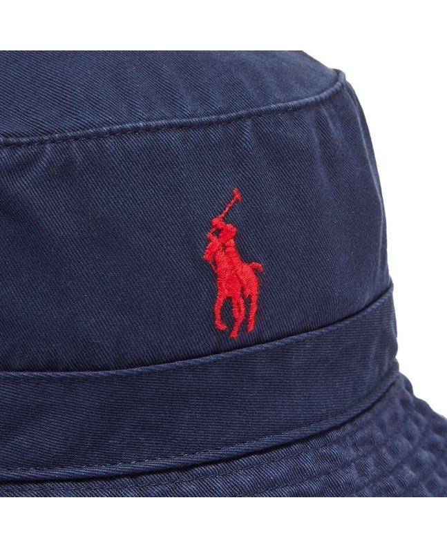 Spezial Madrid Polo Ralph Lauren Classic Bucket Hat Navy
