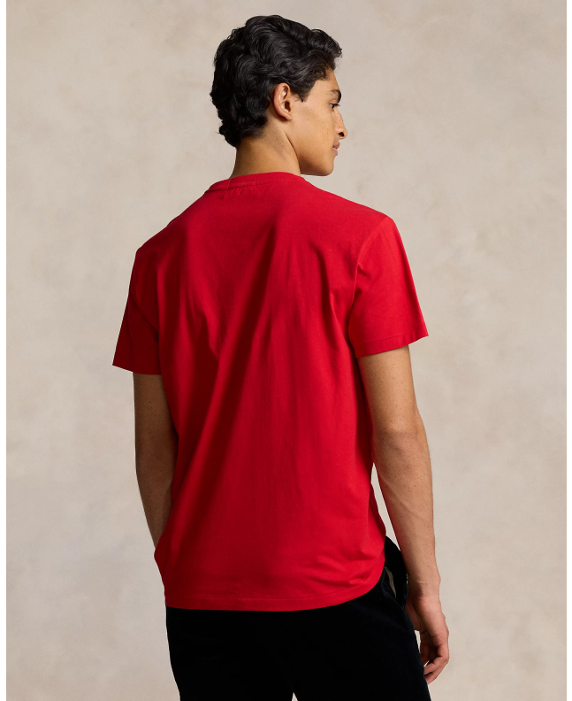 Spezial Madrid Polo Ralph Lauren Classic Fit Polo Bear Jersey Tee Red