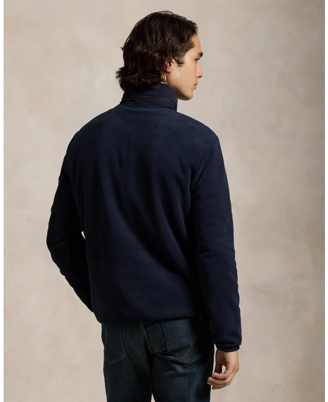 Spezial Madrid Polo Ralph Lauren Fleece Hybrid Hoodie Navy