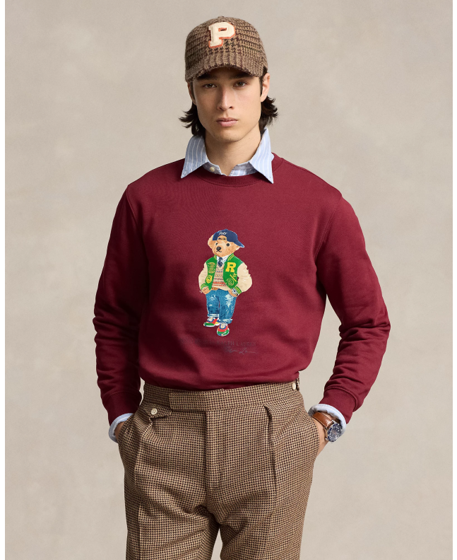 Spezial Madrid Polo Ralph Lauren Varsity Bear Sweatshirt Red Carpet