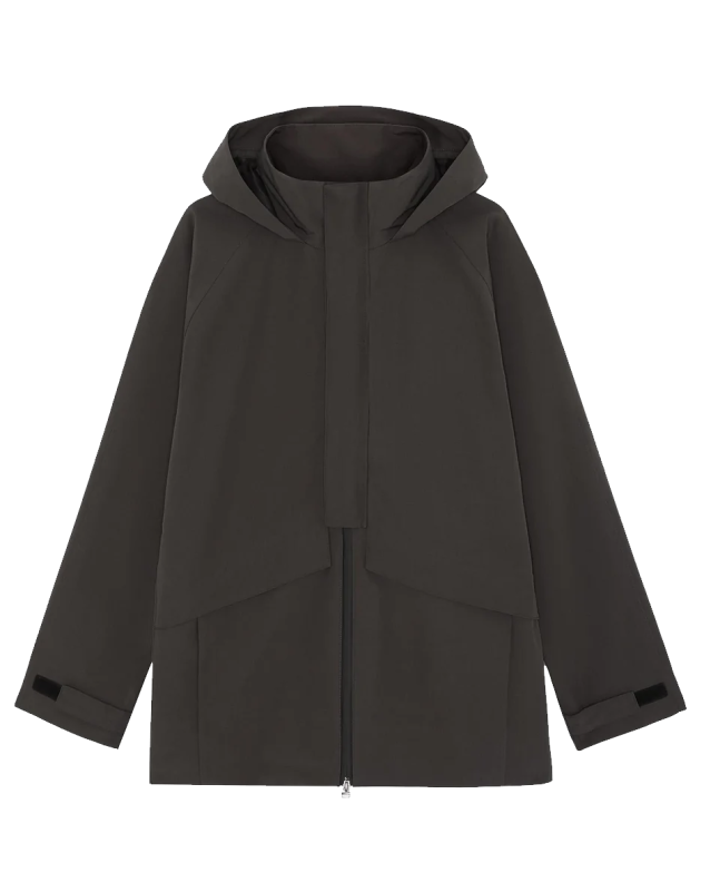 spezial madrid Raeburn Seam Sealed Field Jacket Dark Grey