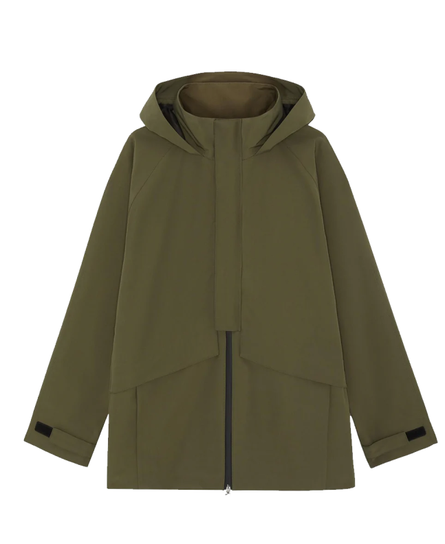 spezial madrid Raeburn Seam Sealed Field Jacket Olive