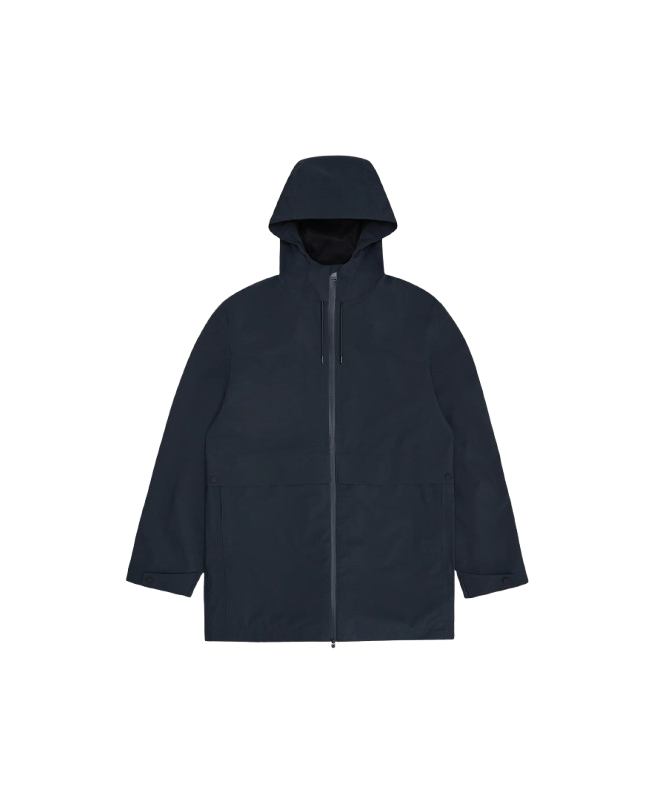 spezial madrid Rains Suva Hardshell Long Jacket Navy