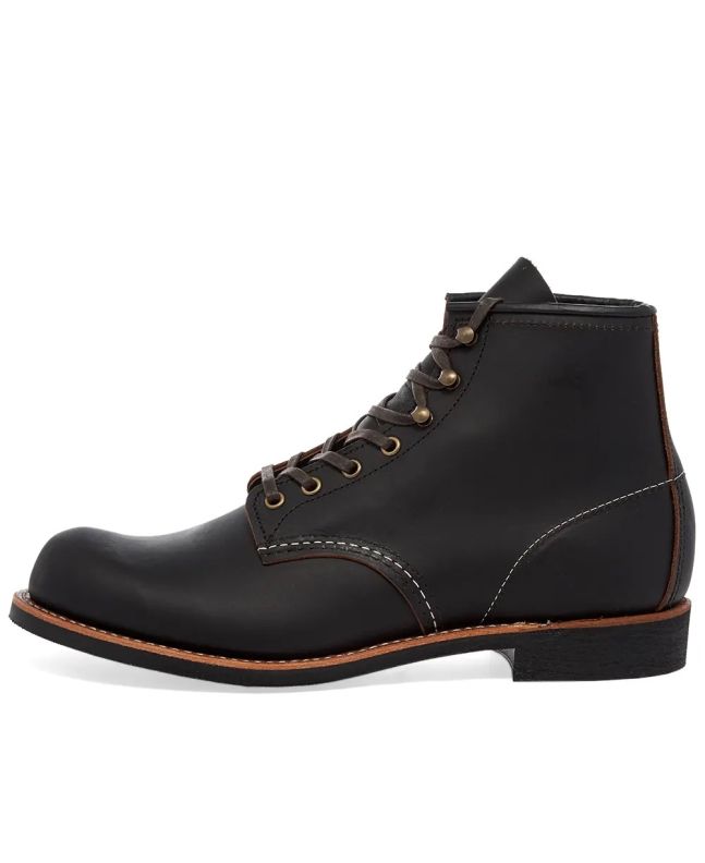 Spezial Madrid Red Wing 3345 Heritage Work 6" Blacksmith Boot Black Prairie