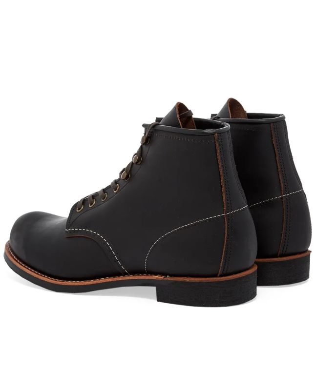 Spezial Madrid Red Wing 3345 Heritage Work 6" Blacksmith Boot Black Prairie