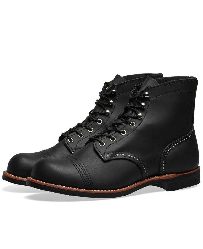 spezial madrid Red Wing 8084 Heritage 6" Iron Ranger Boot Black Harness Leather