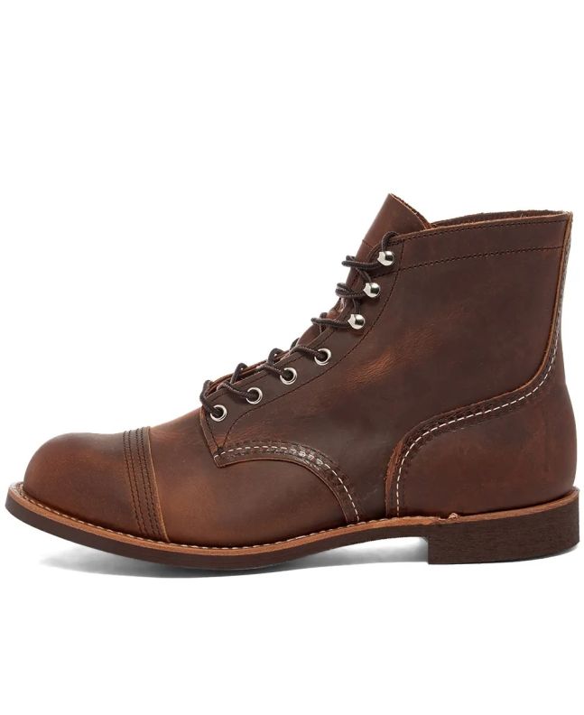 Spezial Madrid Red Wing 8085 Heritage 6" Iron Ranger Boot Copper Rough & Tough