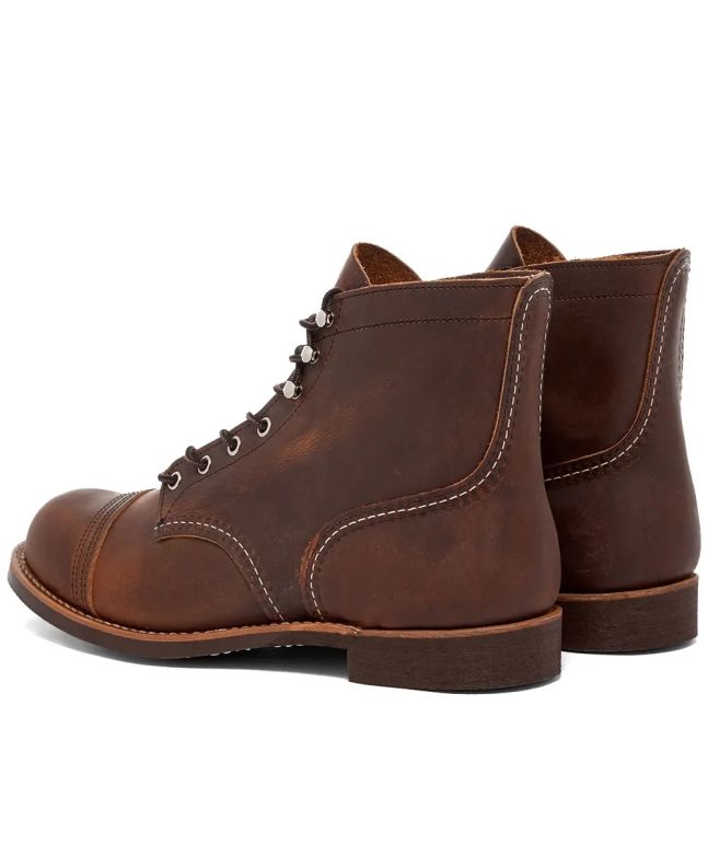 Spezial Madrid Red Wing 8085 Heritage 6" Iron Ranger Boot Copper Rough & Tough