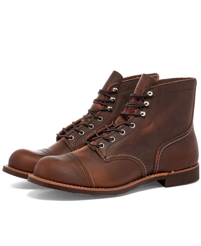spezial madrid Red Wing 8085 Heritage 6" Iron Ranger Boot Copper Rough & Tough