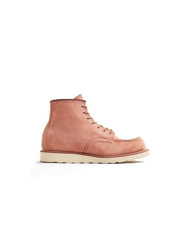 Spezial Madrid Red Wing 8208 Heritage Work 6" Moc Toe Boot Dusty Rose