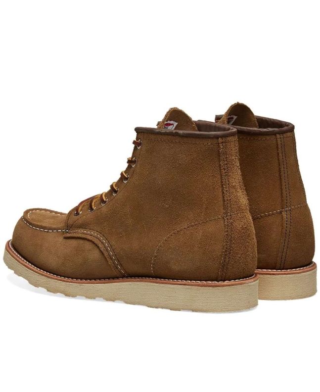 Spezial Madrid Red Wing 8881 Heritage Work 6" Moc Toe Boot Olive Mohave
