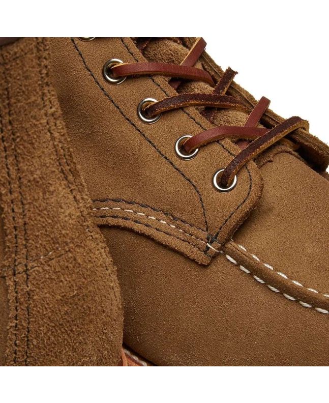 Spezial Madrid Red Wing 8881 Heritage Work 6" Moc Toe Boot Olive Mohave