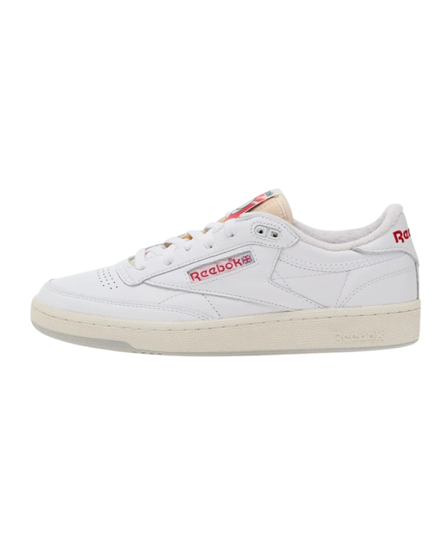 Spezial Madrid Reebok Club C 85 Vintage Sneakers White Chalk & Vector Red