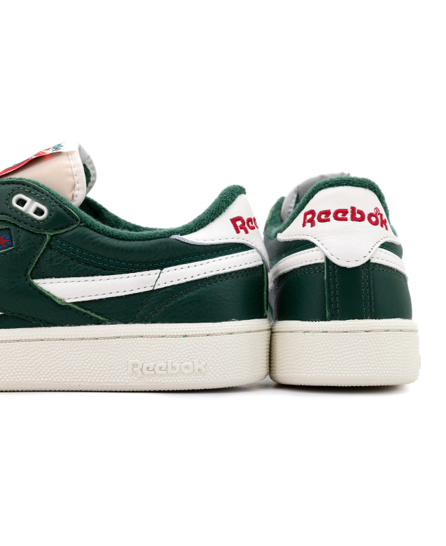 Spezial Madrid Reebok Club C Revenge Vintage Sneakers Dark Green Chalk & Neon Cherry