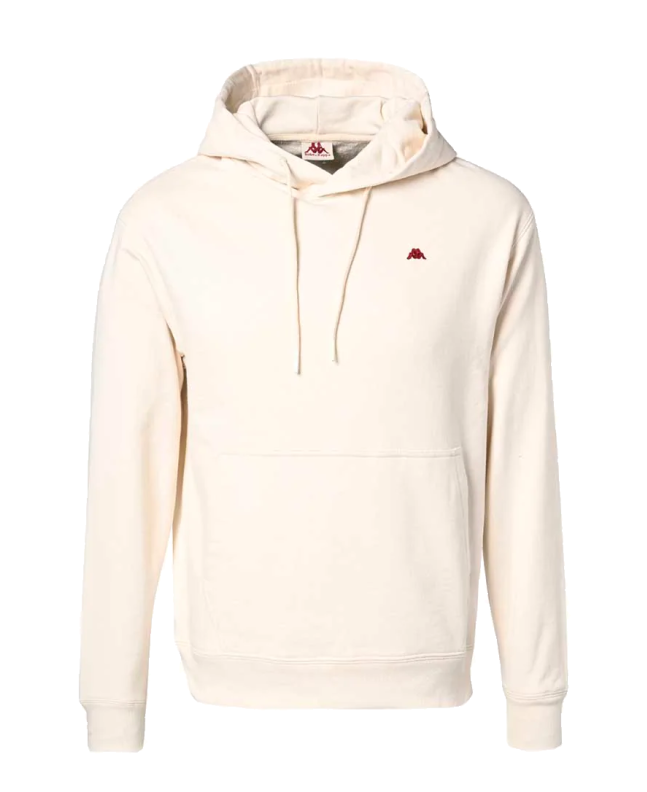 spezial madrid Robe di Kappa Gramys Hooded Sweatshirt White Mastice