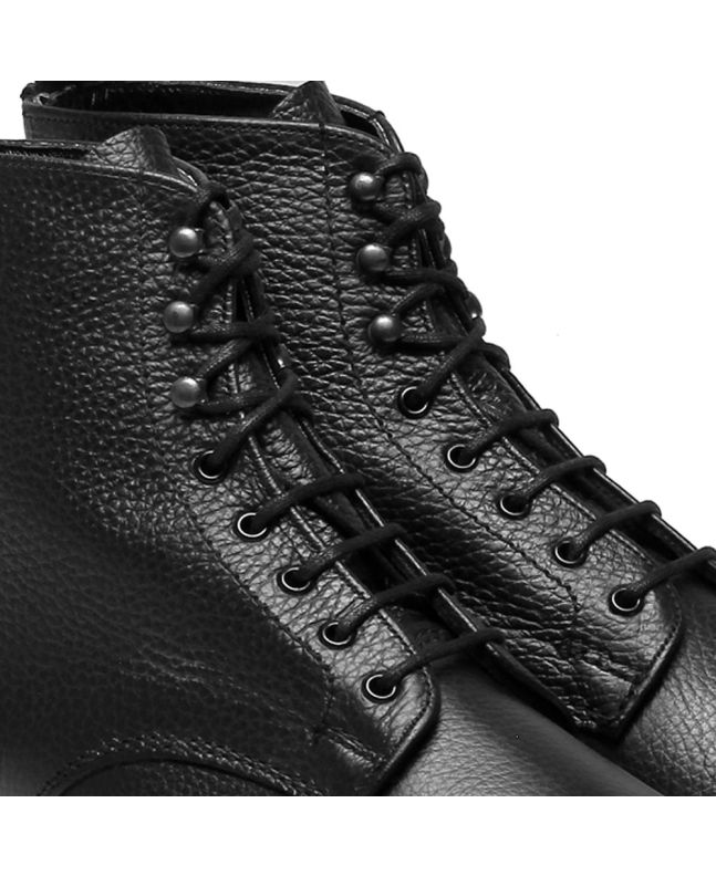 Spezial Madrid Sanders Florence Cap Derby Boot Black Grain