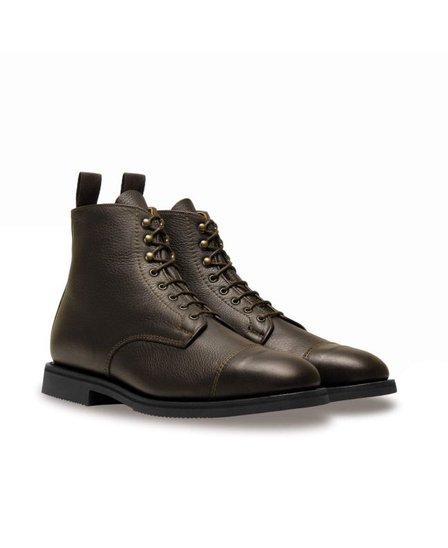 spezial madrid Sanders Florence Cap Derby Boot Savage Brown Grain
