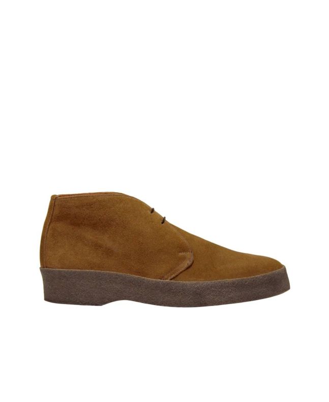 Spezial Madrid Sanders Hi Top Chukka Boot Suede Indiana Tan