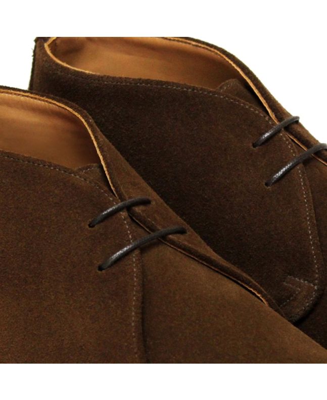 Spezial Madrid Sanders Hi Top Chukka Boot Suede Polo Snuff