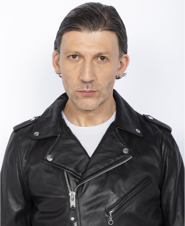 Spezial Madrid Schott NYC LC1140 Fitted Perfecto Jacket ICON Black