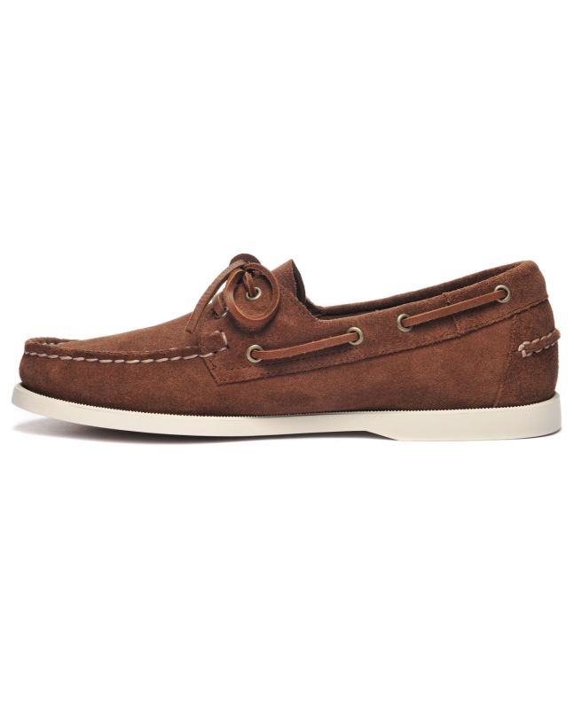 Spezial Madrid Sebago Docksides Portland Flesh Out Dark Brown Suede