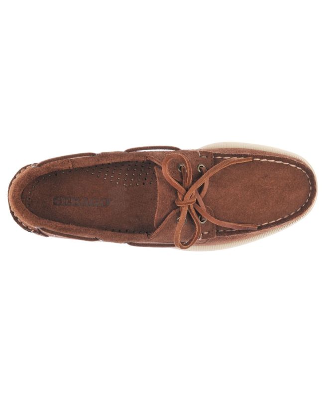 Spezial Madrid Sebago Docksides Portland Flesh Out Dark Brown Suede