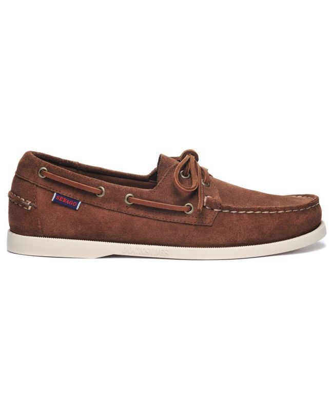 spezial madrid Sebago Docksides Portland Flesh Out Dark Brown Suede