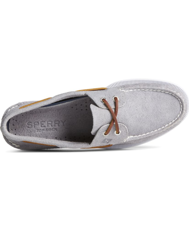 Spezial Madrid Sperry Topsider Authentic Original 2-Eye Suede Grey