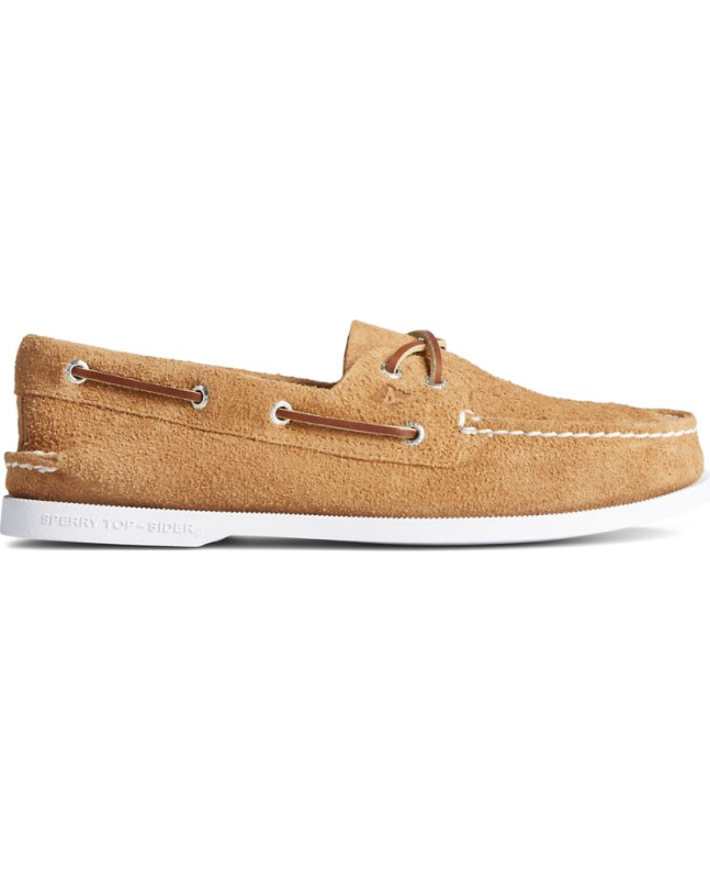 Spezial Madrid Sperry Topsider Authentic Original 2-Eye Suede Tan